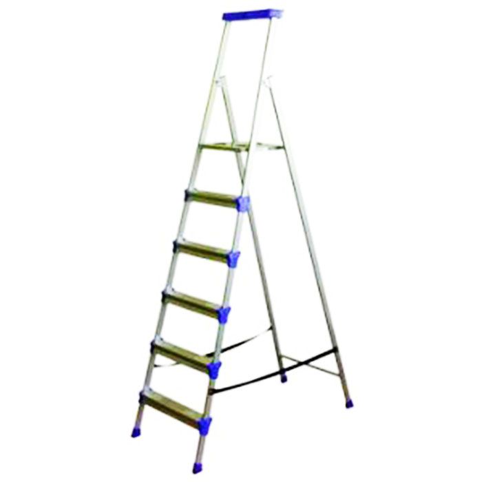 Стремянка широкие 6 ступеней (металл.СМ6  (НИКА ИЖЕВСК)