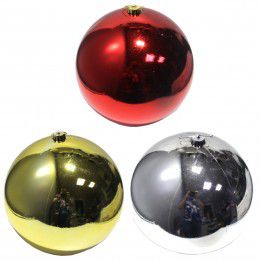 DL-DRL02971(D32160) Елочный шар, Darlens, 20 см, пластик, розово-фиолетовый