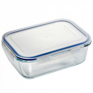 РК-0057/2 Прямоугольная форма для запекания с герм. крышкой  1,9 л"ЗАБАВА" 23.5*16.8*9.0 см