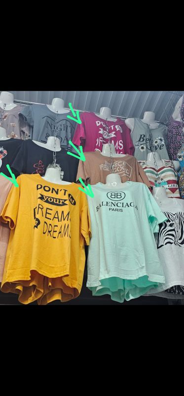 1 Футболка женская полосатые