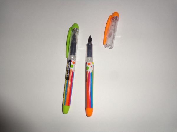 F10557 Ручка перьевая с картриджем,24шт. D=3мм