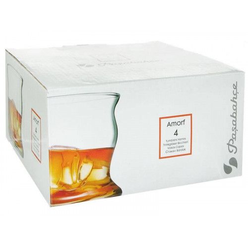 420928 Набор стаканов 4шт. "Аморф" 400мл.