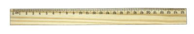AR-3112 Линейка деревянная 25 см  "ASMAR" (толщина 2 мм)