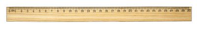 AR-3113 Линейка деревянная 30 см  "ASMAR" (толщина 2 мм)
