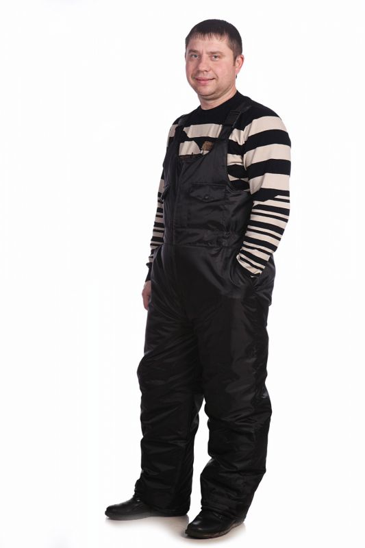 П/комбинезон  Метель оксфорд черный (56-58) (182/188)