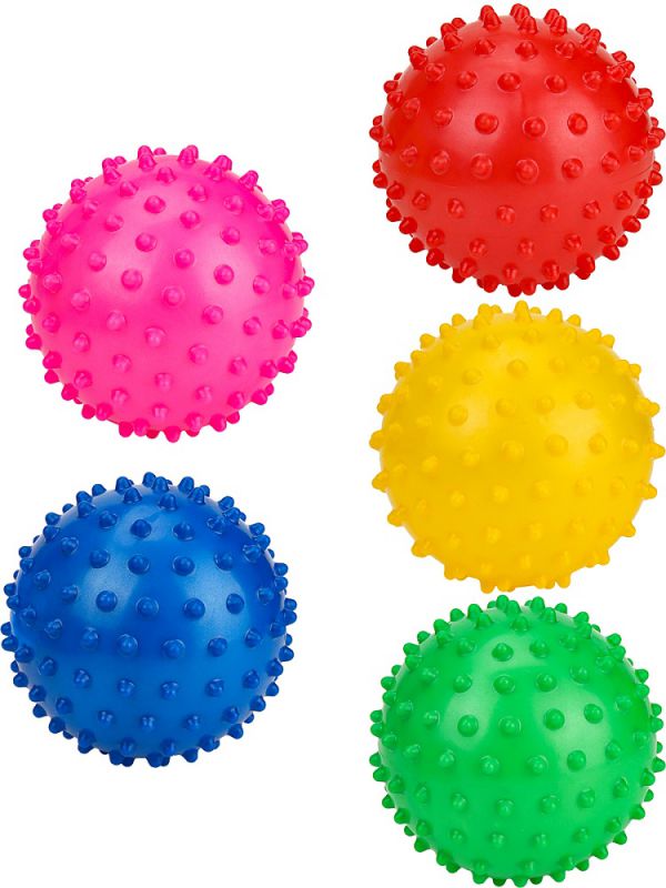 AN01082 Мяч детский (8 см) с шипами ( кратно 10)