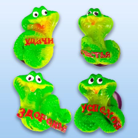 DL-DRL07705 Магнит, Darlens «Символ года», керамика, 35 мм, ассорти