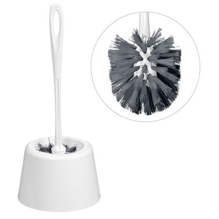 223302329/01 Комплект WC "Good" стандарт, серая щетина (белый