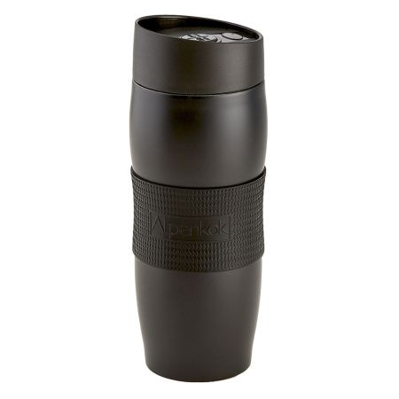 AK-04053A Термокружка  вакуумная  НЕРЖ. 400мл,черный ALPENKOK
