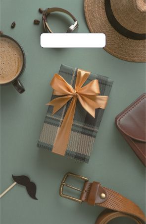 ВНР69147 Пакет подарочный, Артпласт «Подарок с душой», полиэтилен, 200х300 мм, 30 мкм, с вырубной