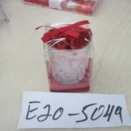 E20-5049 Свеча "Сердечко" Аромат Круглая Стекло А-001-1