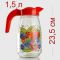 1607-Д Кувшин 1,5л  Авокадус