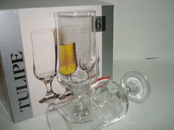 44169 Тюлип-набор 6-ти фужеров для пива 370сс